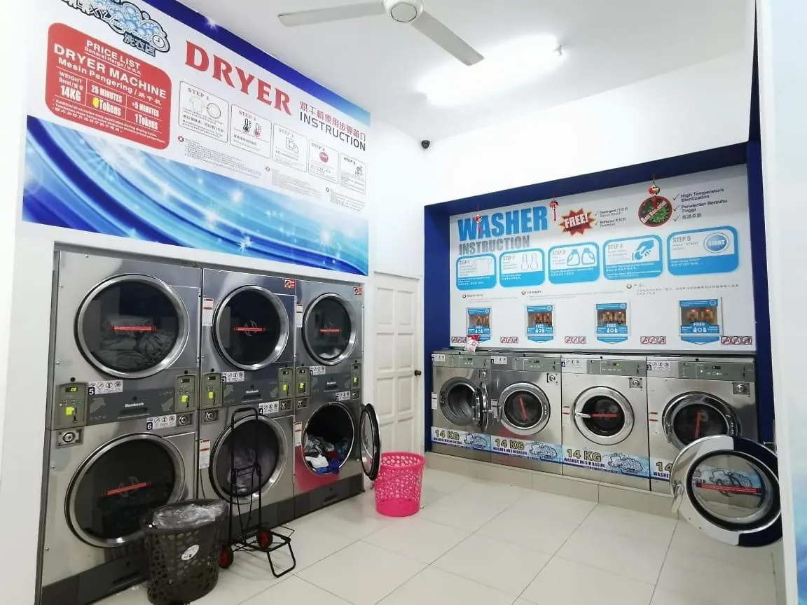 Apartment Twin Galaxy Studio 4Pax With Balcony Wifi Youtube Netflix Johor Bahru